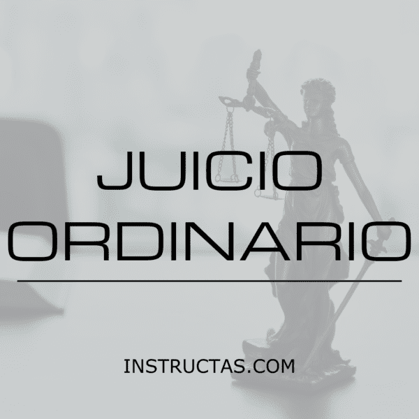 juicio ordinario